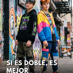 Todo es mejor cuando es doble 😉