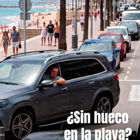 &iquest;Agosto y sin sitio para aparcar en la playa? 🥵🏖️